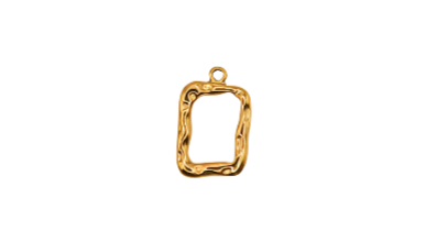 Textured Shape Charm