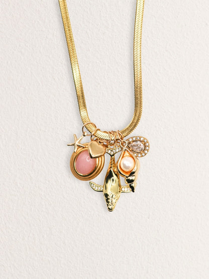 Custom Cluster Charm Necklace