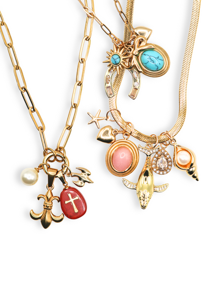 Custom Cluster Charm Necklace