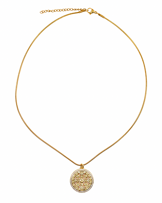 Rosings Park Medallion Necklace